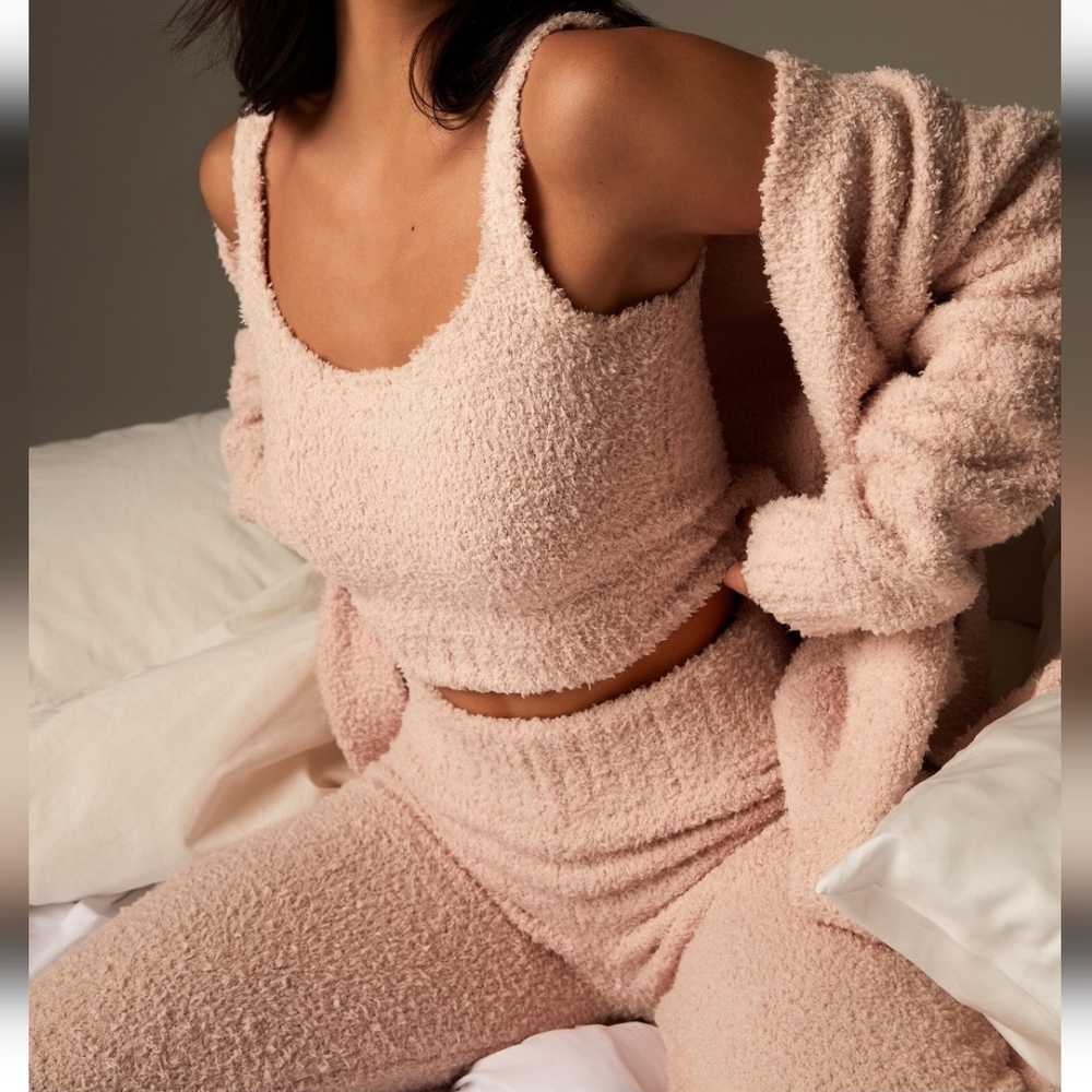 SKIMS cozy knit lounge 2 piece set